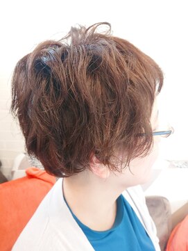 ヘアー ガーデン アンジュ(hair garden Ange) 北欧風ショートボブ