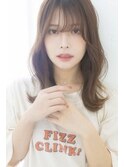 大人ガーリー/20代前髪/イルミナカラー/ダークアッシュ