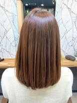 ヘアーカルチャー おゆみ野店(HAIR CULTURE)&nbsp;梅雨にも負けないサラサラストレート大人可愛い艶髪ミディアム