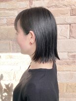 マイヘアイズグッド(My Hair is Good)&nbsp;大人のぱっつん外ハネボブ［今泉］［ショート］［ボブ］