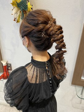 ハートライン(hair bridal Heart Line) ヘアアレンジセット