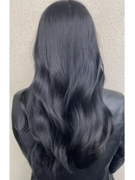 アンドシャルム 心斎橋(&CHALME) 韓国風ブルーブラック