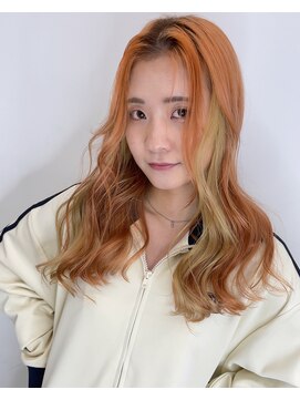 エゴル ナゴヤサカエ(ENGOL NAGOYA SAKAE) ビタミンカラー/オレンジカラー／ハイトーンカラー