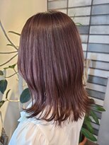 エイト オキナワ 沖縄新都心店(EIGHT okinawa) お客様スタイル_ピンクブラウン