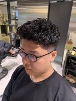 フランクスバーバーザスタンド(Frank’s barber the stand)&nbsp;メンズツーブロックパーマフェードビジネスショートF