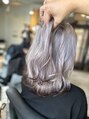 ラフ 難波店(LAFF)&nbsp;エンドカラー/裾カラー/ホワイトカラー/ハイトーン/ケアブリーチ