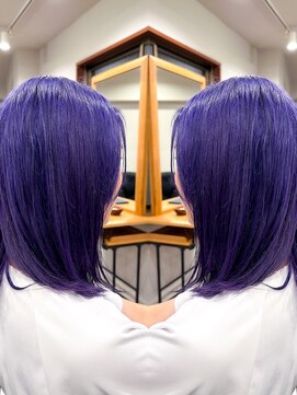 アフェクト 上大岡(affect) バイオレットカラー/ロング/髪質改善/ブリーチ/上大岡