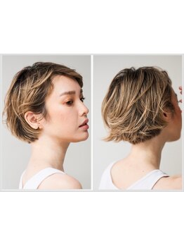 全てのカラーにヘア剤《オラプレックス》を使用しダメージレス施術を叶え、髪や頭皮のダメージを軽減！