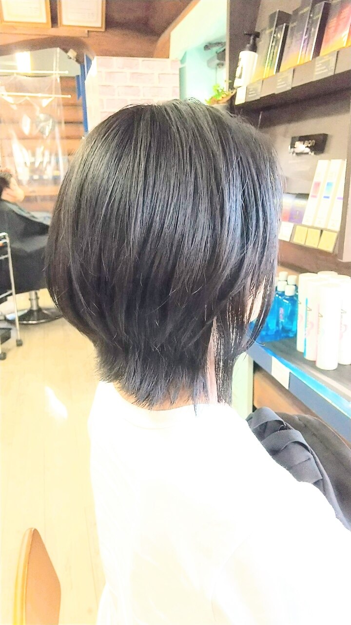 ストーリー　ルーセントショート　明るい栗色　ミディアム　カットあり 瑠奈 | 💫大人ショートスタイル💫 @arcana_0105 ＊【最寄り駅