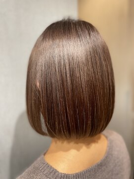 シャトン(chaton) エイジングケアストレート/縮毛矯正/ボブ