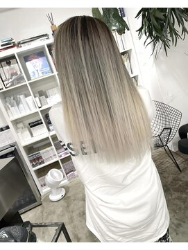 ディーカヘアーセンダイ(Di KA HAIR sendai) ホワイトカラー/バレイヤージュ/美髪/艶髪/白髪ぼかし