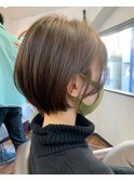 【畑中正敏】丸みショート/小顔ショート/ひし形ショート