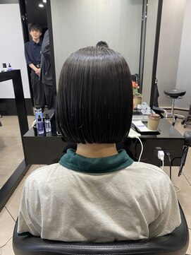 ハルキ ミナト ジャパン オオサカ(HARUKI MINATO japan OSAKA) 40代50代60代白髪マッシュショートボブ大人美人くびれ髪質改善