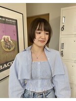 リビング 津田沼(LIVING) オリーブカラー/レイヤーカット【津田沼駅】