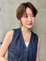 ロンド 銀座(Lond)&nbsp;☆【春日美月】大人可愛いが叶う！前髪なしハンサムショート