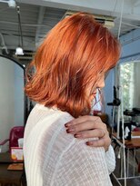 アンメリーアン(Ann merry ann)&nbsp;ダブルカラーケアブリーチベージュピンクボブミニウルフリタッチ