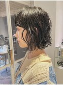 ゆるめパーマ、ボブパーマ、黒髪パーマ、ニュアンスパーマ