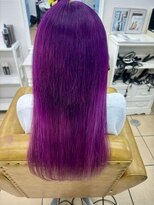 シャルティア(SHALLTIA)&nbsp;ピンクパープル【山口市美容室】【山口市ハイトーンカラー】