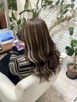 シュガー ヘアアンドネイル 仙台(SUGAR) バレイヤージュ風＊エクステ