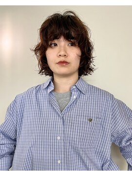 ウィットサークル(wit circle) マッシュボブパーマ