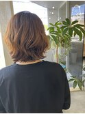 パーマと外ハネ
