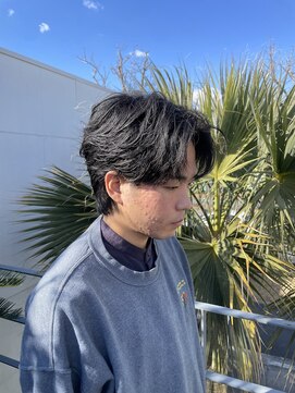 マナヘアー(MANA HAIR) ウルフセンターパート