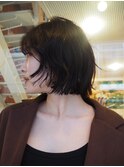 ぱつっとボブ/動きのあるボブ/BEAUTRIUM鎌倉 カギワダ