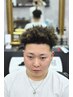 針金アフロパーマ