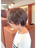 カット＋透明感カラー（白髪染め対応）＋3stepトリートメント　￥18700 