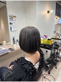 まるみボブ ショートボブ ダブルカラー