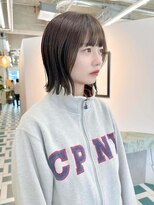 ノエ(noe)&nbsp;ホワイトグレージュ/デジタルパーマ/チェリーブラウン/栄c133