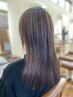 【トモ指名限定】カット+縮毛矯正(ストレート）