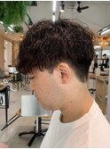 メンズソバージュ