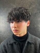 ロウ 銀座(RAW)&nbsp;シャドウパーマ　メンズパーマ