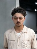渋谷スパイキーパーマスパイキーショートメンズショート