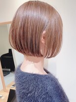 Say.ボブミルクティーベージュシルキーベージュブリーチ表参道
