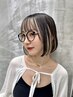 【鈴木指名限定】骨格診断ボブカット＋髪質改善カラー＋TOKIOトリートメント