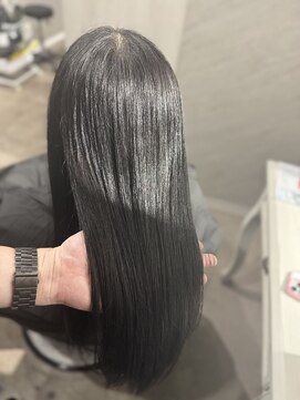 アンベル(ANBEL) 【艶髪】ダークグレー×高級ケラチントリートメント