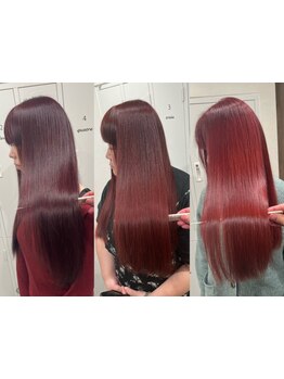 "いつまでも美しい髪とともに寄り添う美容室"をコンセプトに、プロが美髪を叶えるサポートをします♪