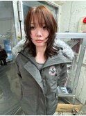 ★ミディアムレイヤーハイレイヤーハッシュカットウルフカット