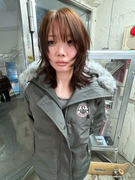 ★ミディアムレイヤーハイレイヤーハッシュカットウルフカット