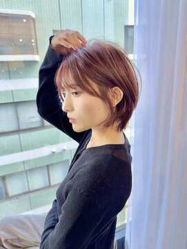 アグ ヘアー ネスト 茨木店(Agu hair nest) 大人ショートボブ 20代30代40代ヘア 小顔 大阪