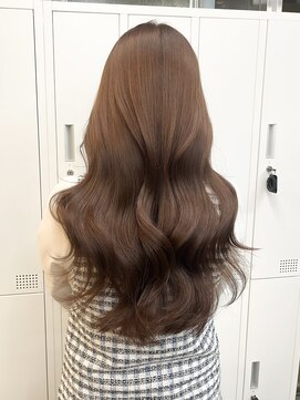 アリュウル 表参道(ALLURE) 柔らかベージュ*ブリーチなしダブルカラー/ミルクベージュ