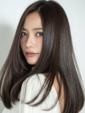 アンサ 小倉店(ANSA) 上品艶感ナチュラルロング