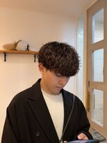 ガウディ 池袋店(Gaudi) 【スパイラルとシャドウのミックスパーマ】