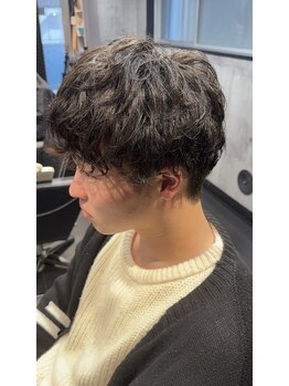 ヘア フラッグ 西葛西店(hair flag)の写真/【西葛西駅徒歩１分】メンズ限定メニュー多数でお手頃価格だから気軽に通いやすい◎毎朝のセットをラクに！