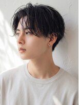 アットラップレーヴ(attrape-reve)&nbsp;メンズニュアンスパーマ韓国風マッシュ夏ナチュラルパーマ