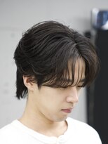 オーバル ジングウマエ(OVARL jingumae)&nbsp;フェザーパーマセンターパートシャドウパーマサーフカール