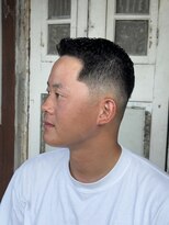 エルエー 大津店(L.A) アイロンパーマ 0mmフェード