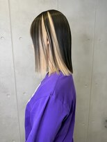 レオクマ 長野(REOKUMA)&nbsp;340. フェイスフレーミング/ブロンド/前髪/韓国/ツヤ感